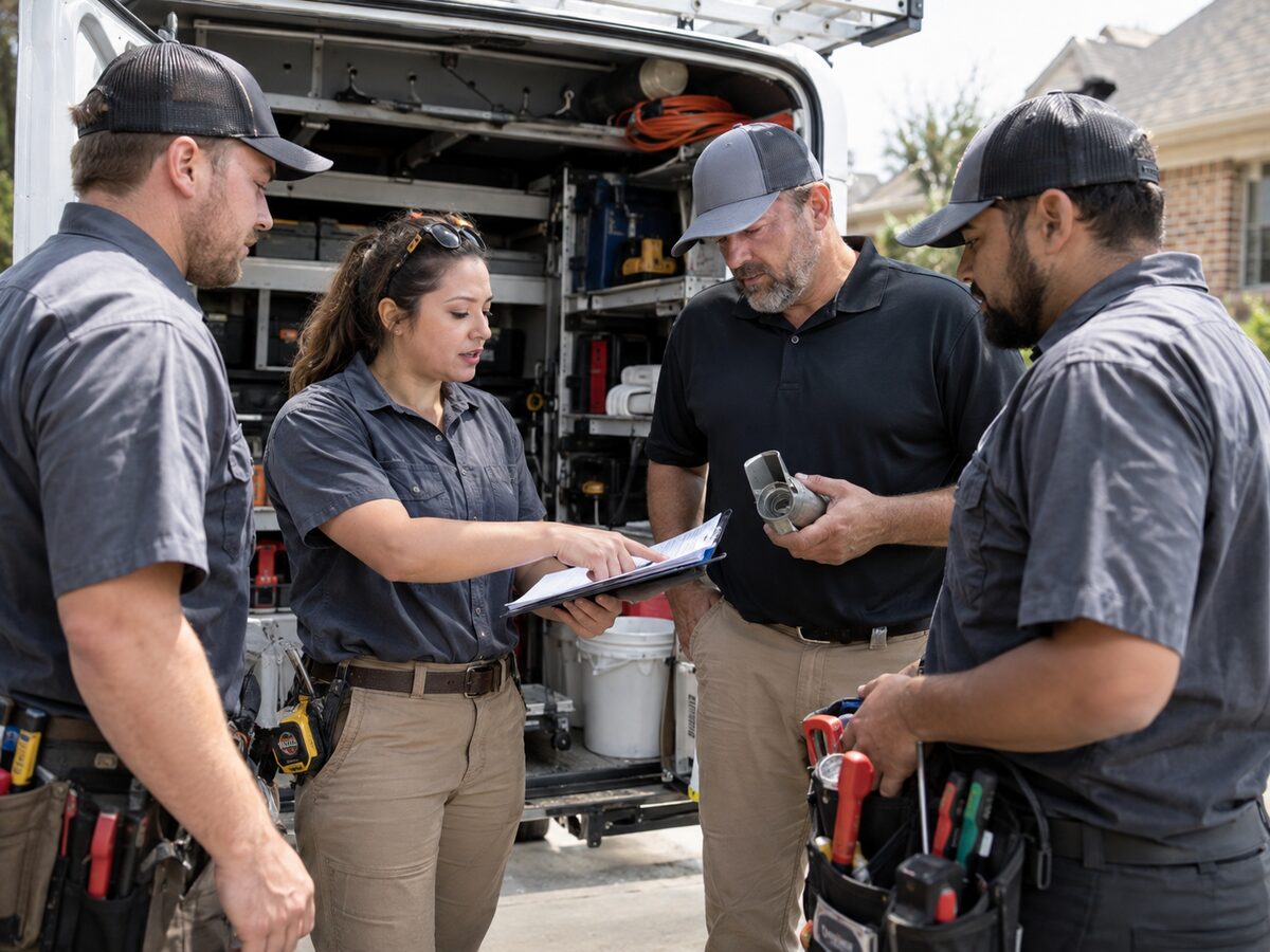 Field Service Operations Consulting team at work