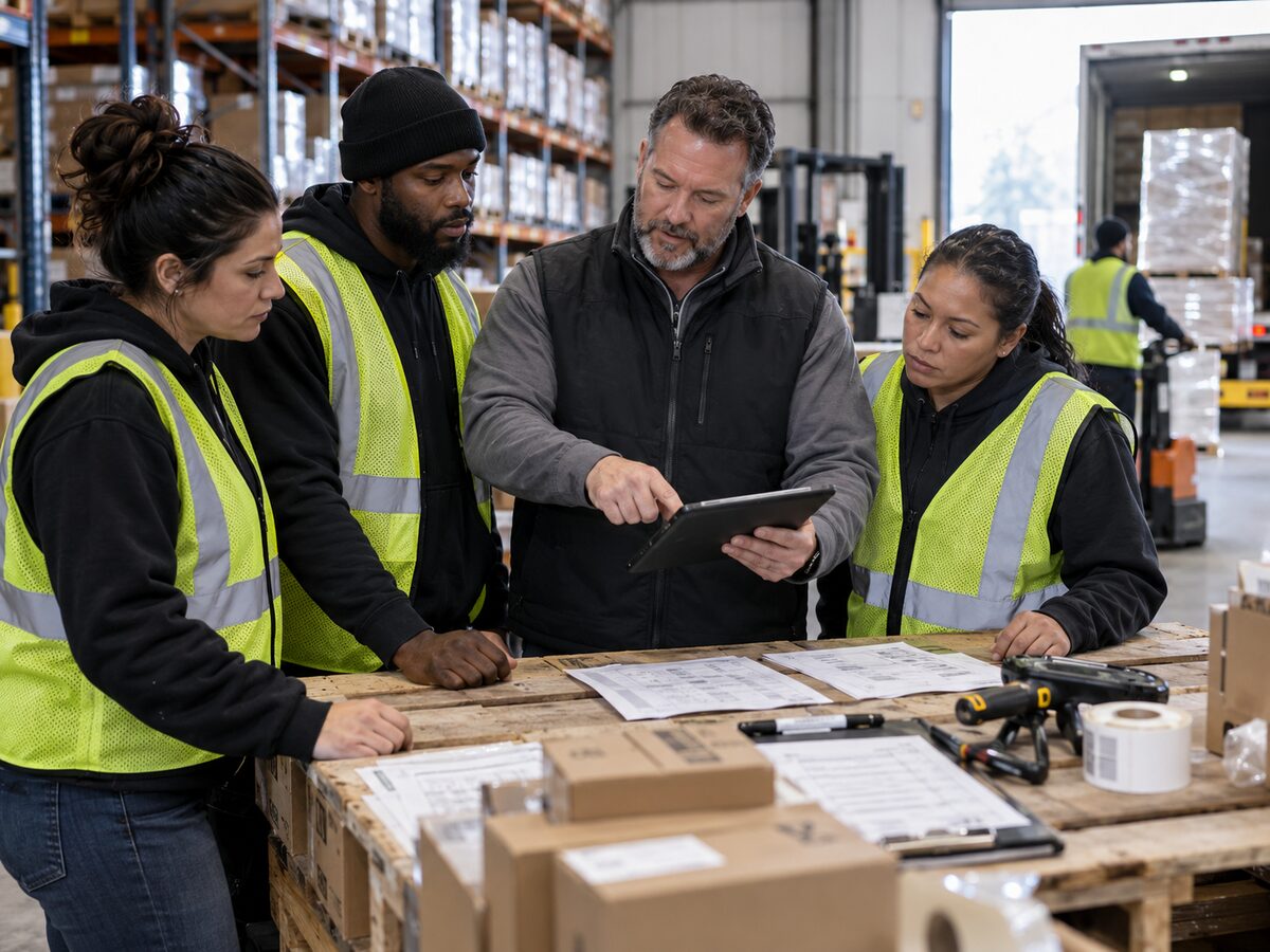 Warehouse Operations Consulting team at work
